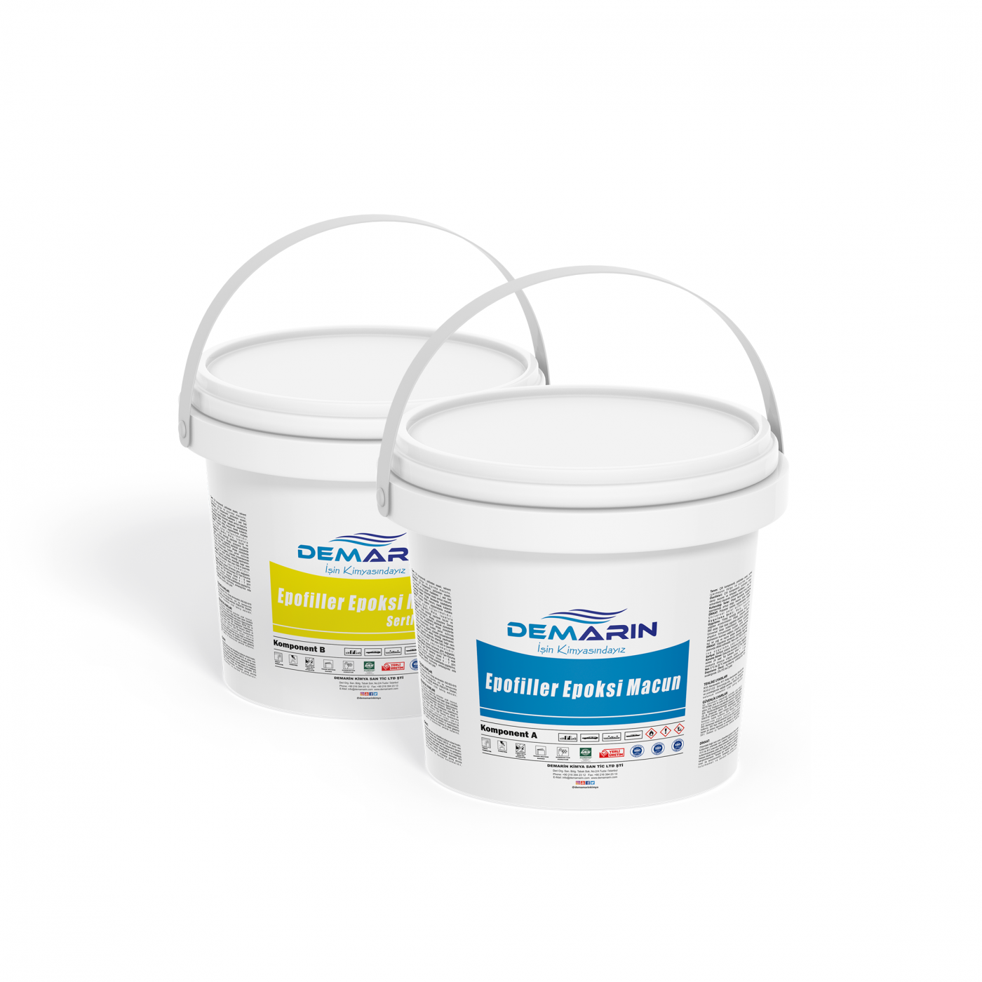 demamarin-RYCec7aAUM DEMAMARİN Epofiller Epoksi Dolgu Macun - Görsel 1