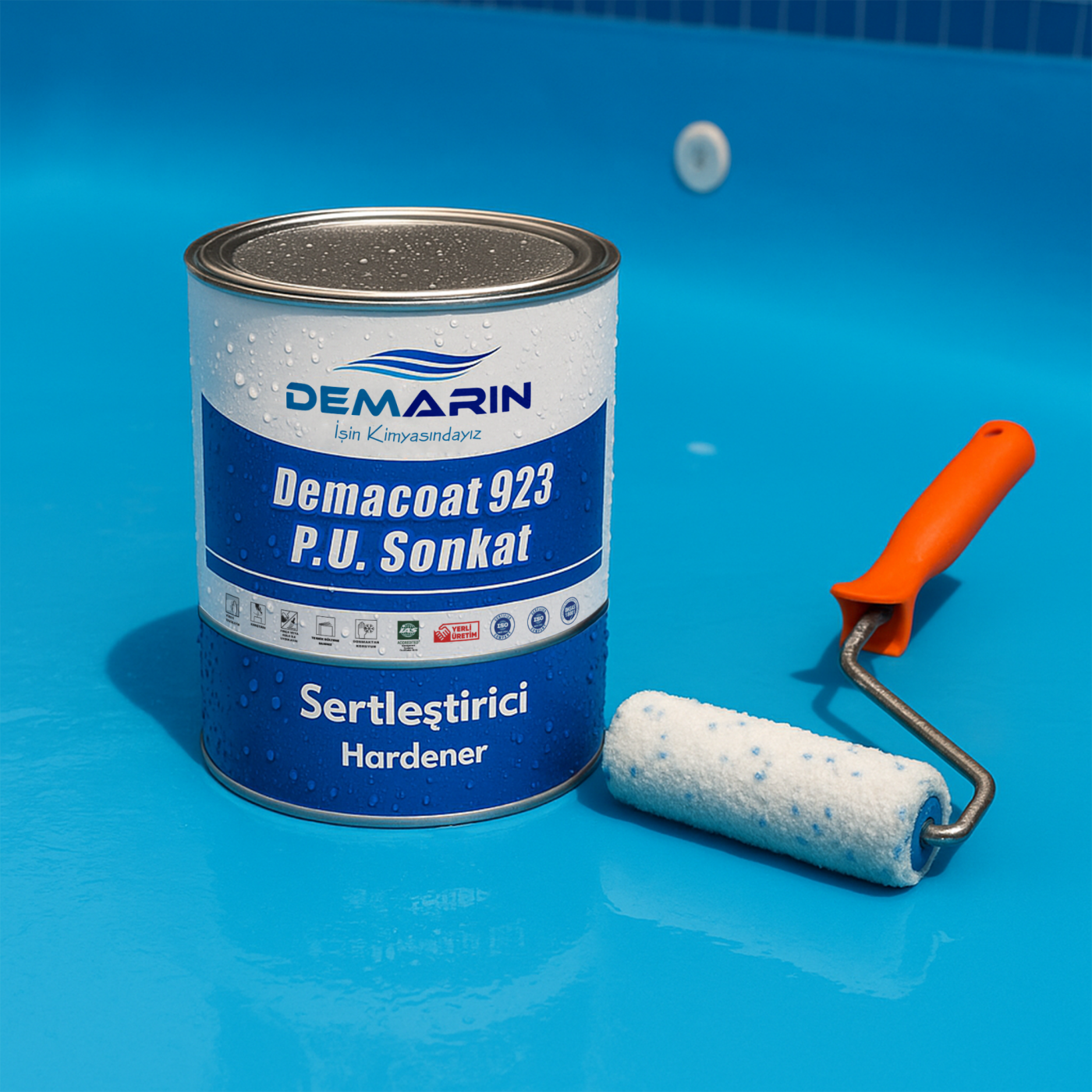 demamarin-cmncbjoYd8 DEMARİN GLZ 500 Waterproof Nem ve Rutubet Boyası - Görsel 1