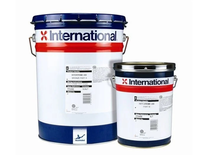 pr_01_12834 INTERNATIONAL INTERPRIME 450 17.5 Lt Epoksi Antikorosif Astar Boya - Görsel 1